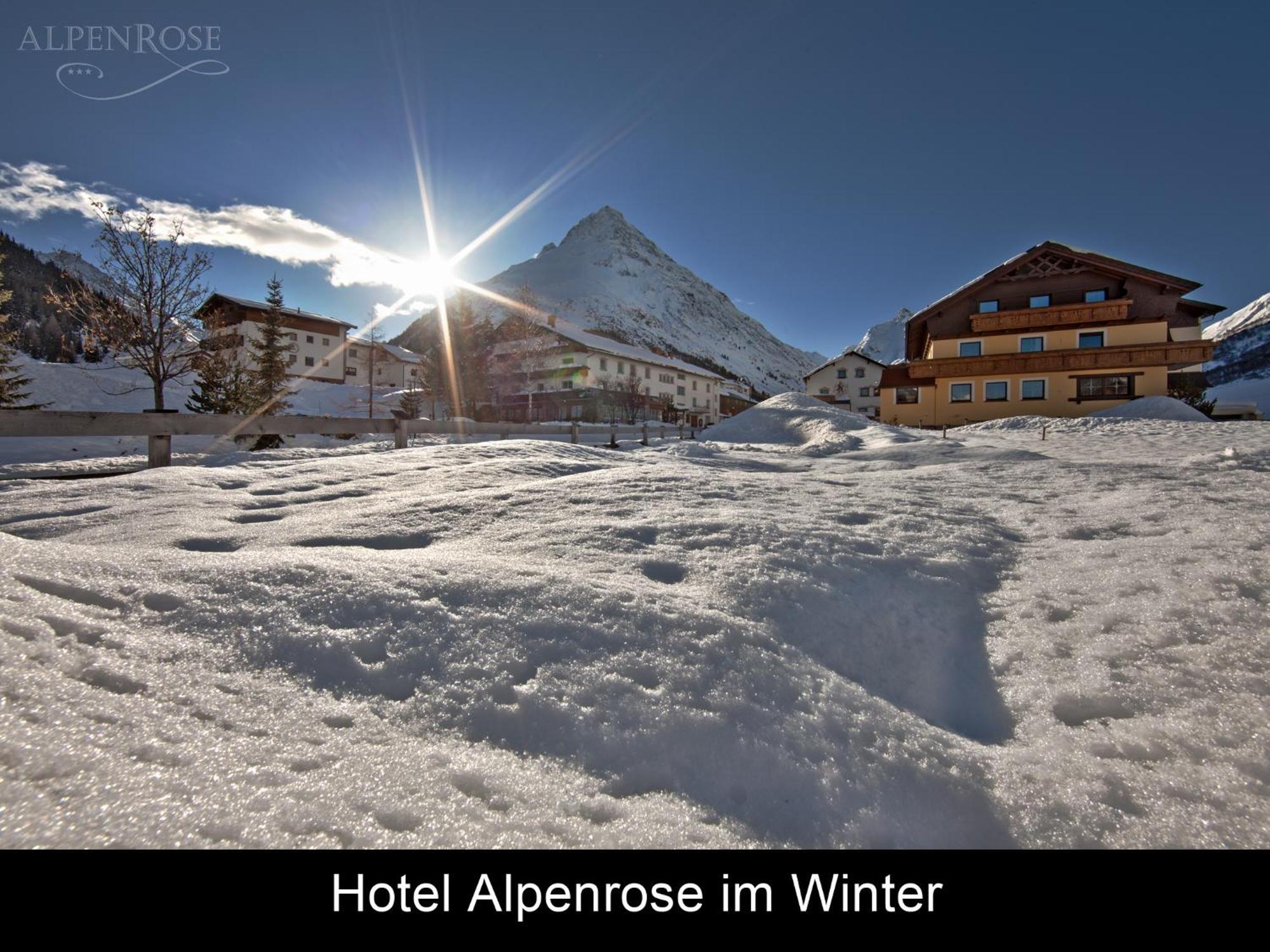 Clubdorf Hotel Alpenrose Galtür Exterior foto